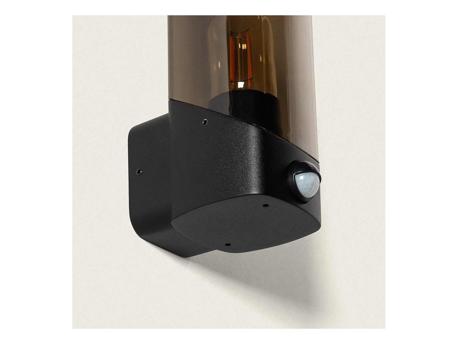 Applique Murale Extérieure avec Détecteur PIR Pelly Noir