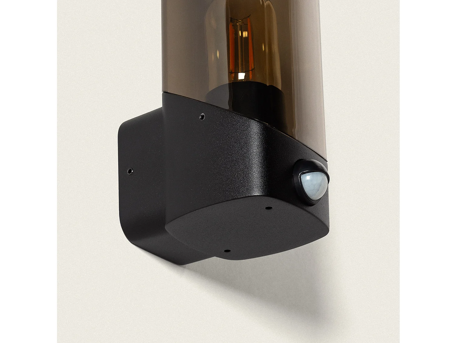 Applique Murale Extérieure avec Détecteur PIR Pelly Noir