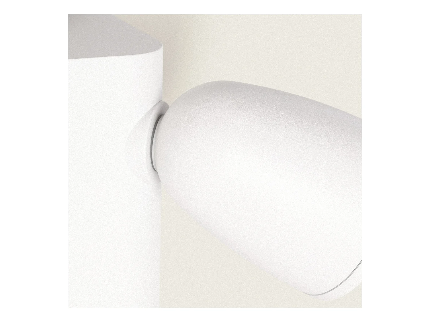 Applique Murale Extérieur Aluminium Abel Blanc