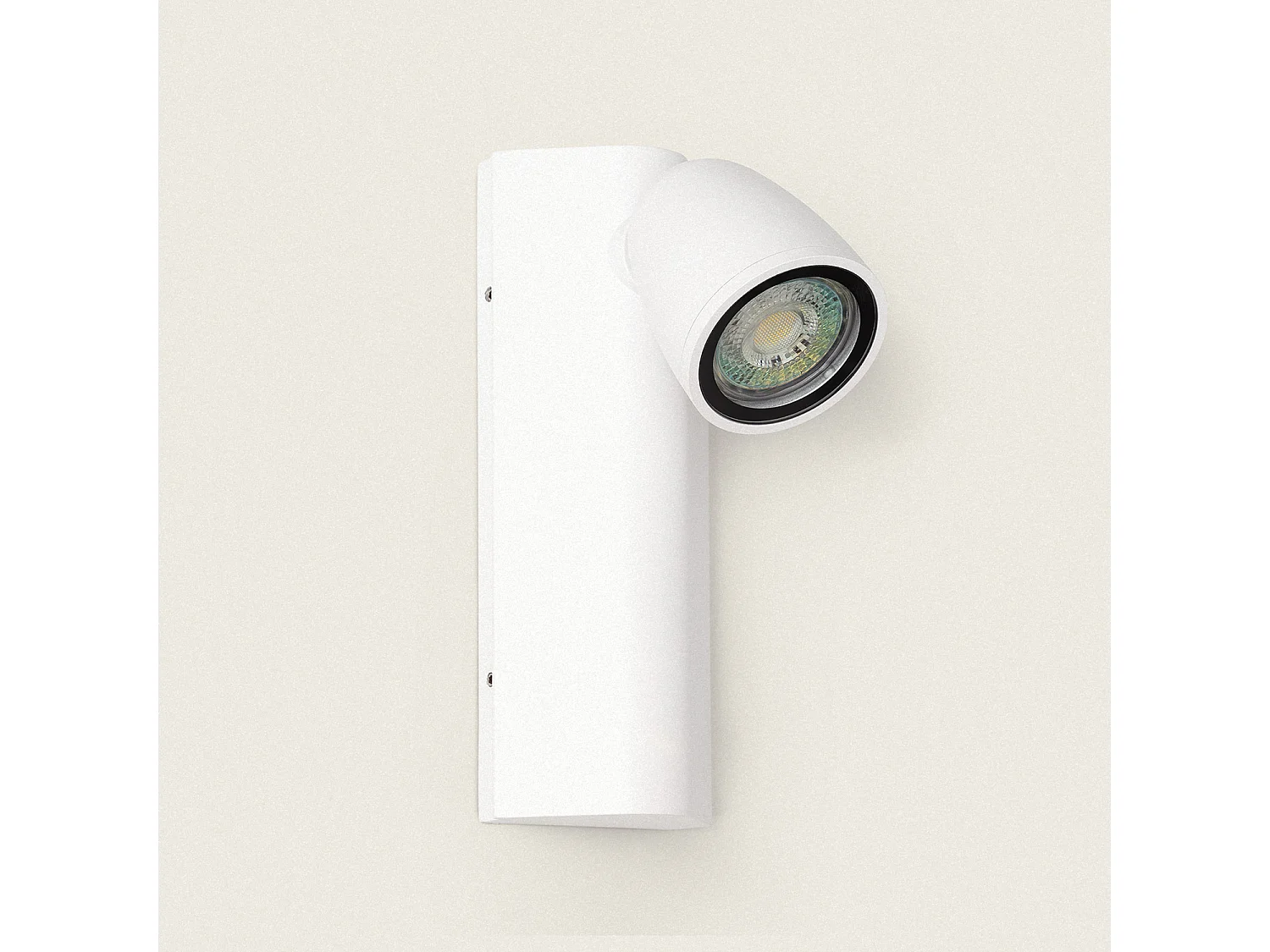 Applique Murale Extérieur Aluminium Abel Blanc