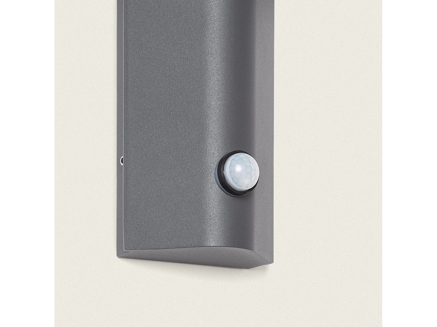 Applique Murale Extérieure LED 12W Aluminium avec Détecteur de Mouvement PIR Abel 2 Spots Gris foncé