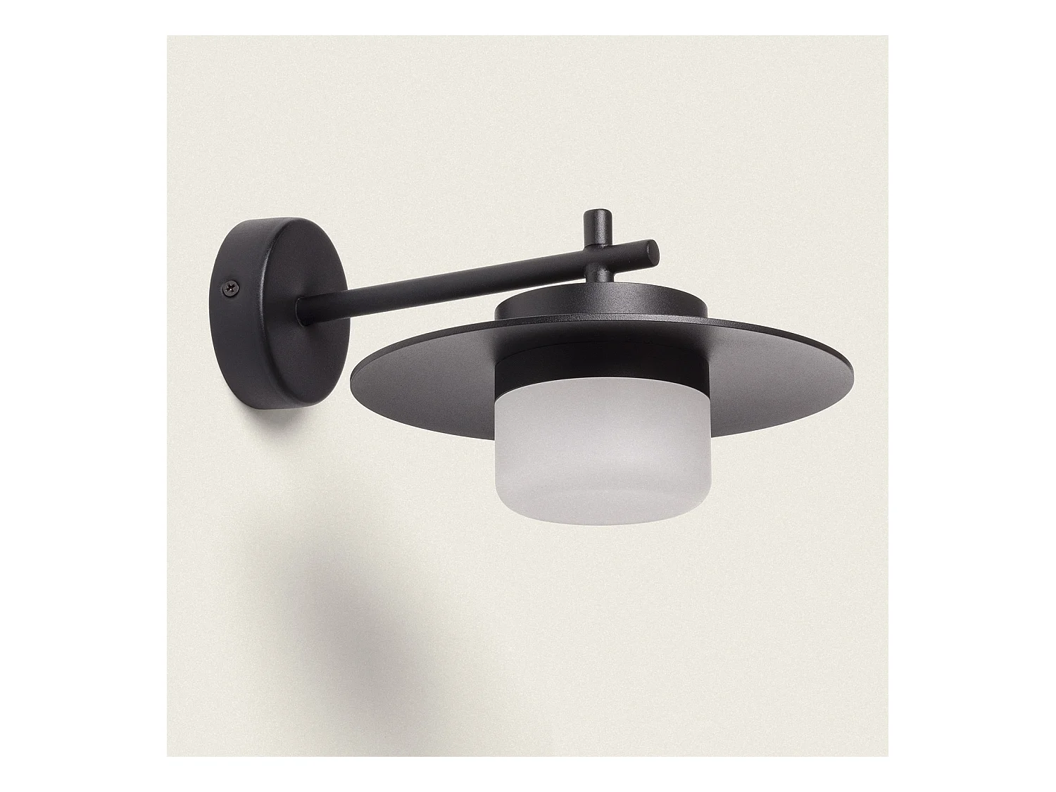 Applique da Parete LED 6W Per Esterni Alluminio Kaepp Nero