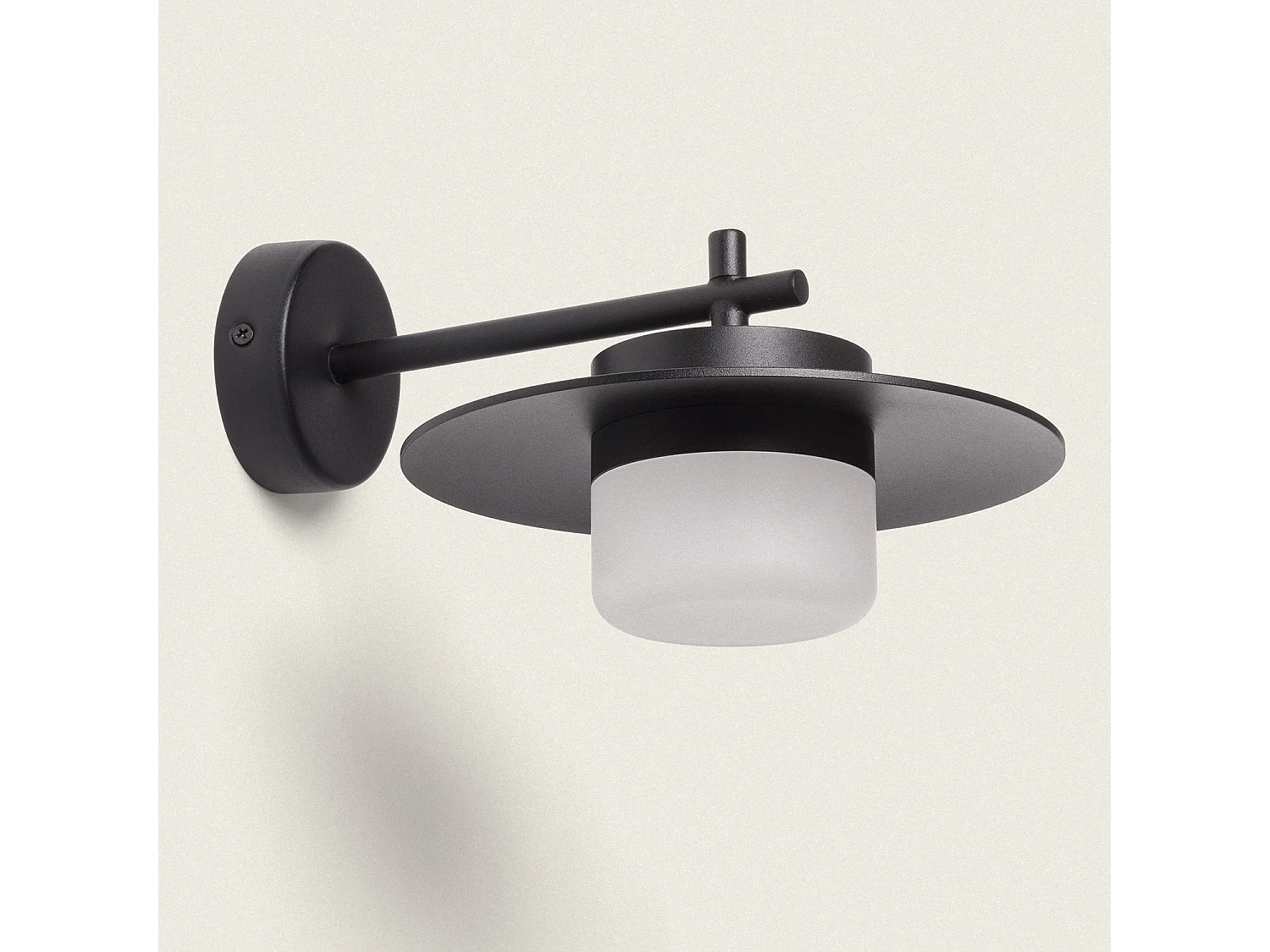 Applique da Parete LED 6W Per Esterni Alluminio Kaepp Nero