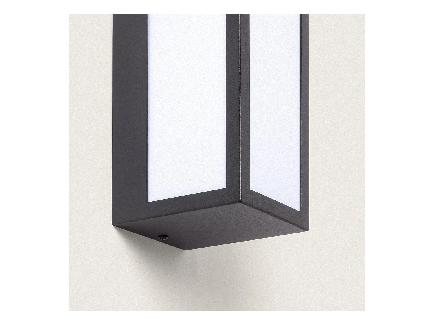 Applique da Parete per Esterni in Acciaio Inox Gakom Nero