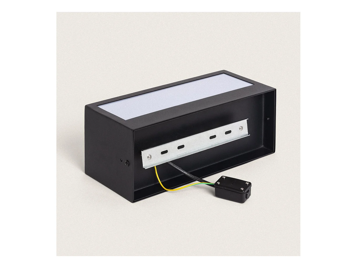 Applique da Parete per Esterni in Acciaio Inox Gakom Nero