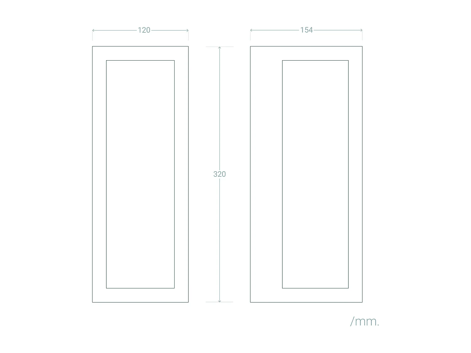 Aplique de Pared Exterior Acero Inoxidable Gakom Negro