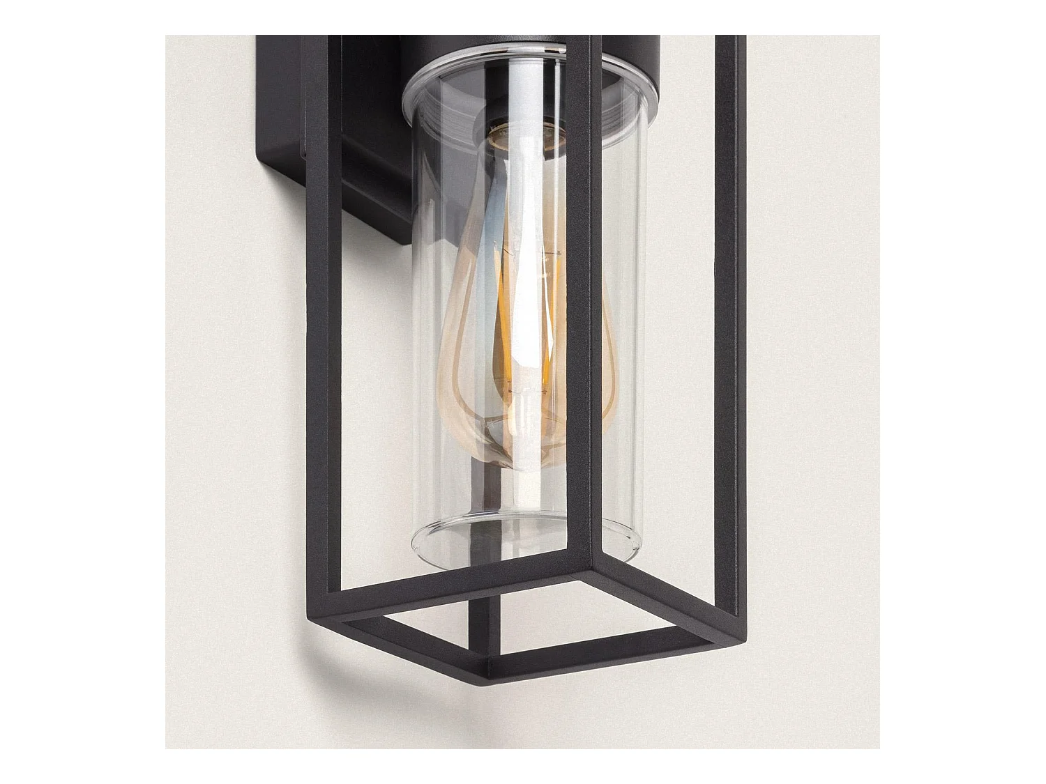 Applique da Parete per Esterno Alluminio Siawja Nero