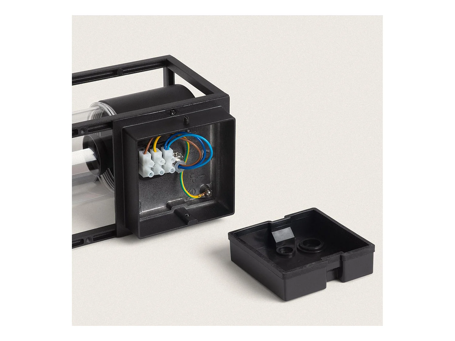 Applique da Parete per Esterno Alluminio Siawja Nero