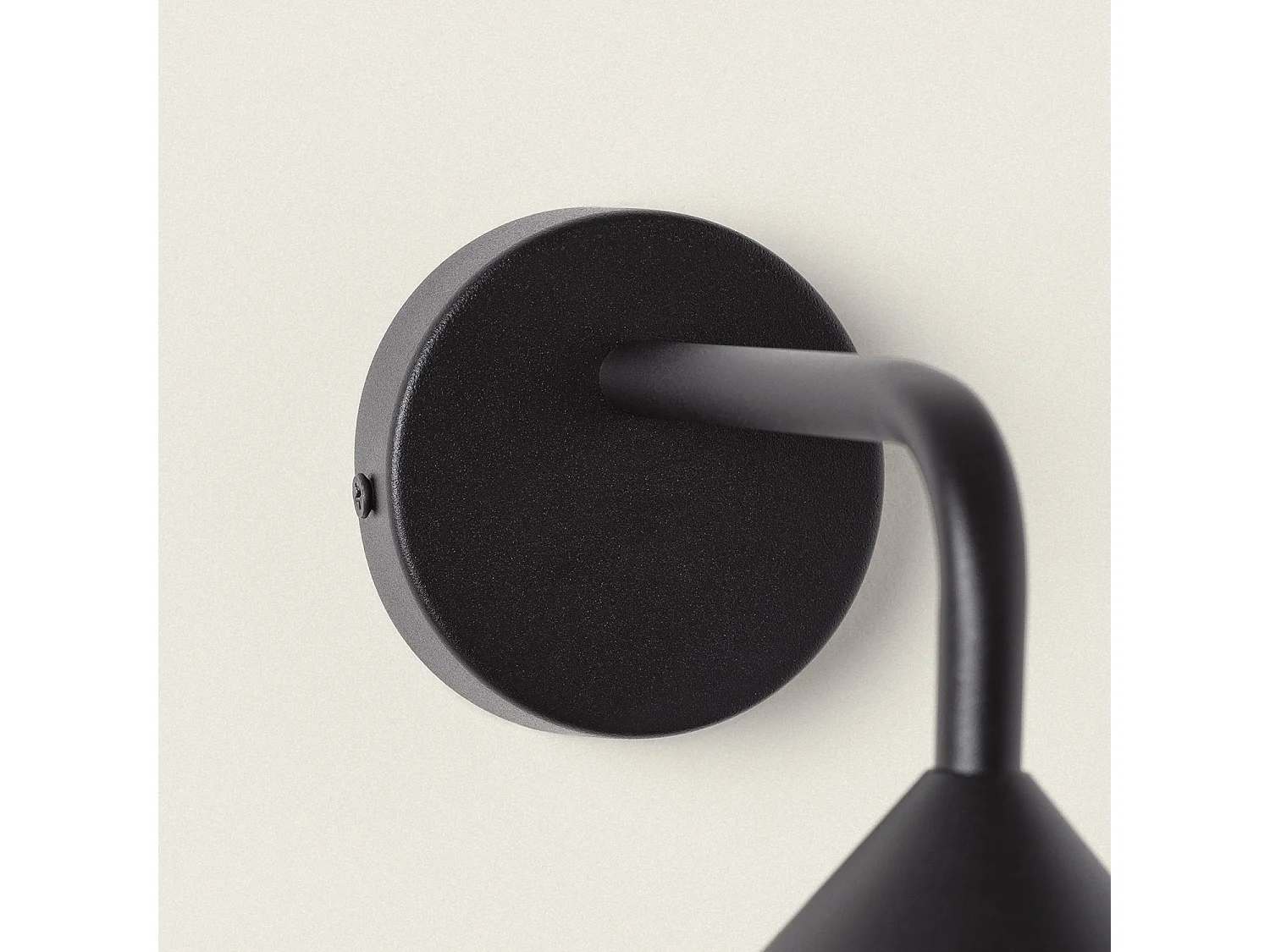 Applique da Parete per Esterni Alluminio Boukali Nero