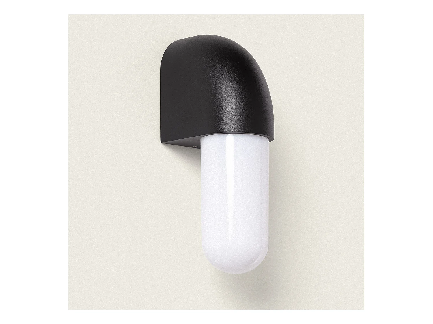 Applique Murale Extérieure LED 7W Aluminium Anturio Noir