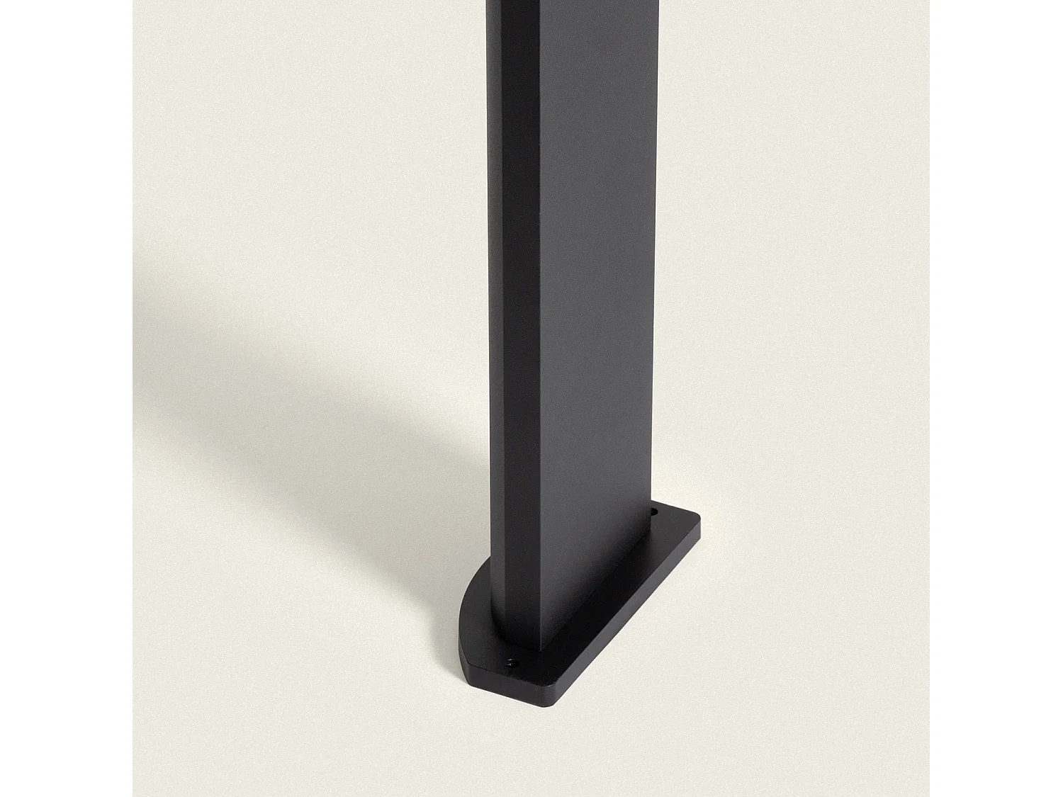 Baliza Exterior LED 9.5W Superficie Pie 50cm Aluminio Legacy Negro