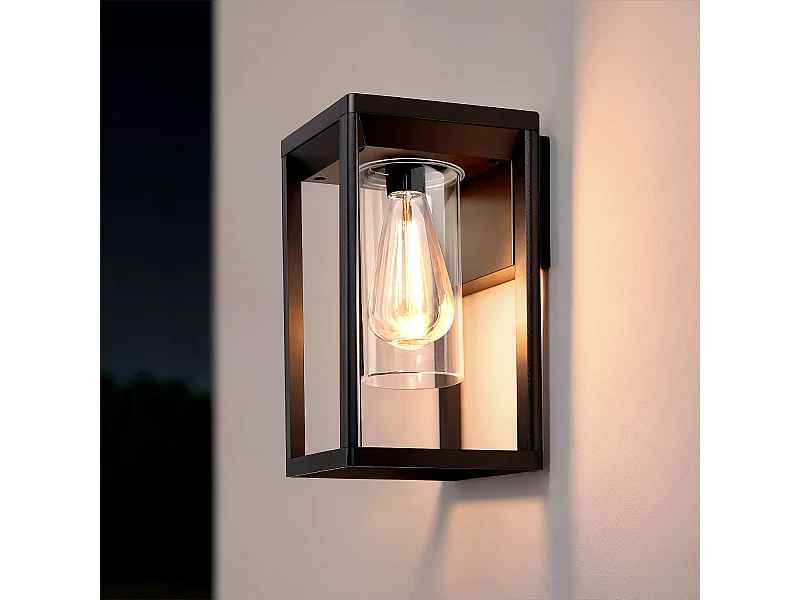 Applique Murale Extérieure  Aluminium Ankari  Noir