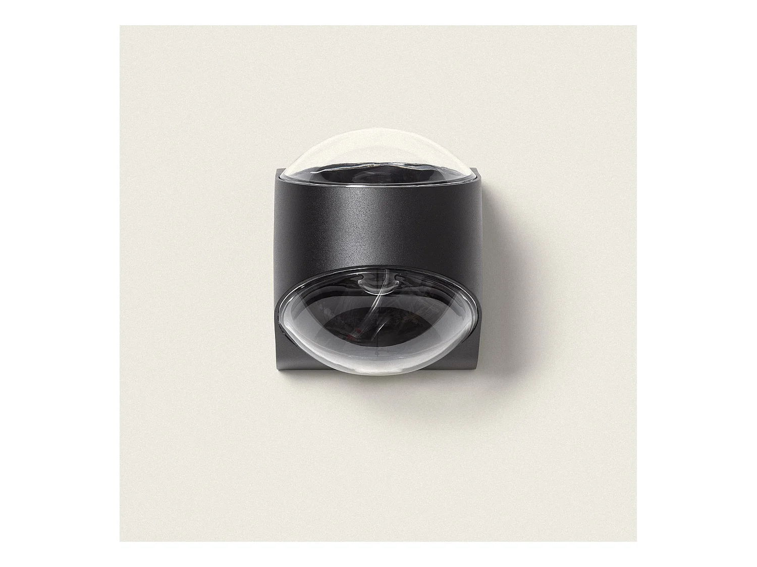 Applique Murale Extérieure LED 12W Aluminium Éclairage Double Face Adelfa Noir