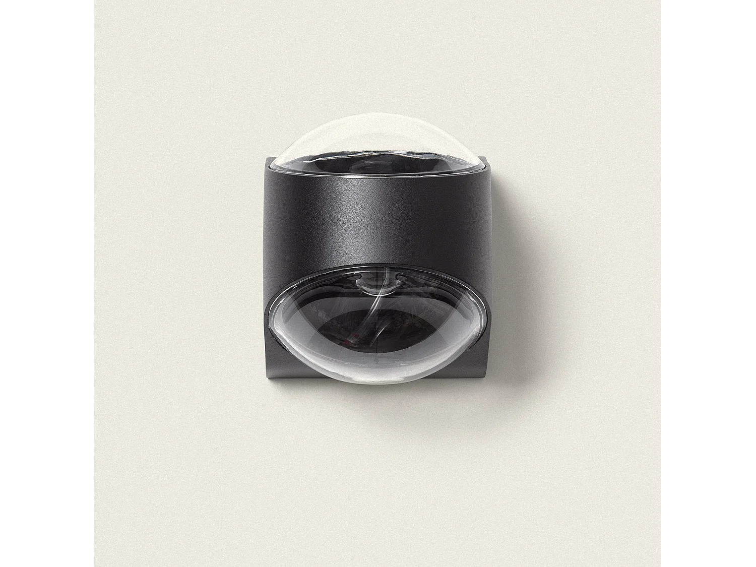 Applique da Parete per Esterni LED 12W Alluminio Doppia Luce Adelfa Nero