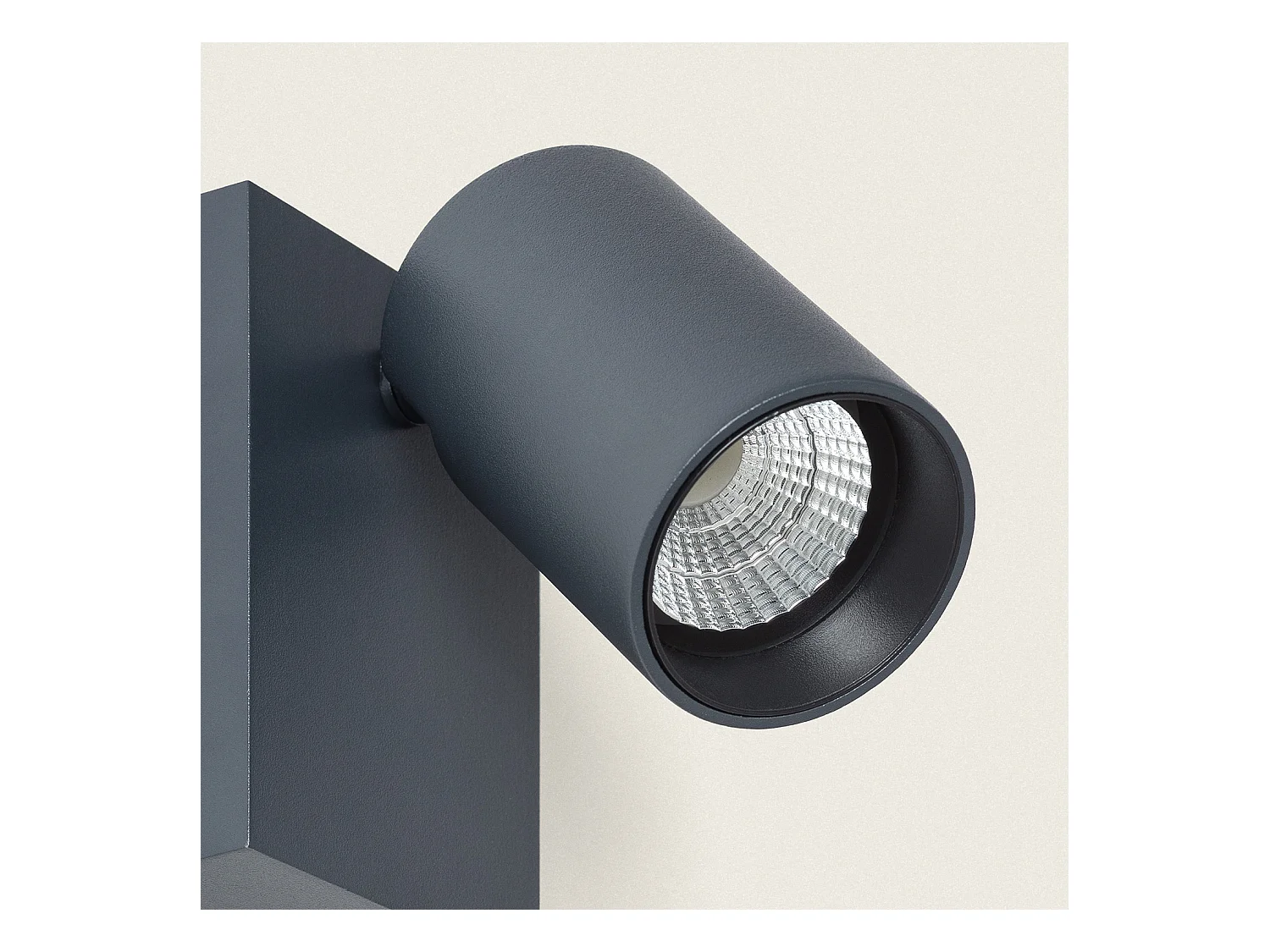 Applique Murale Extérieure LED 10W Aluminium CCT Sélectionnable Kuriya Anthracite