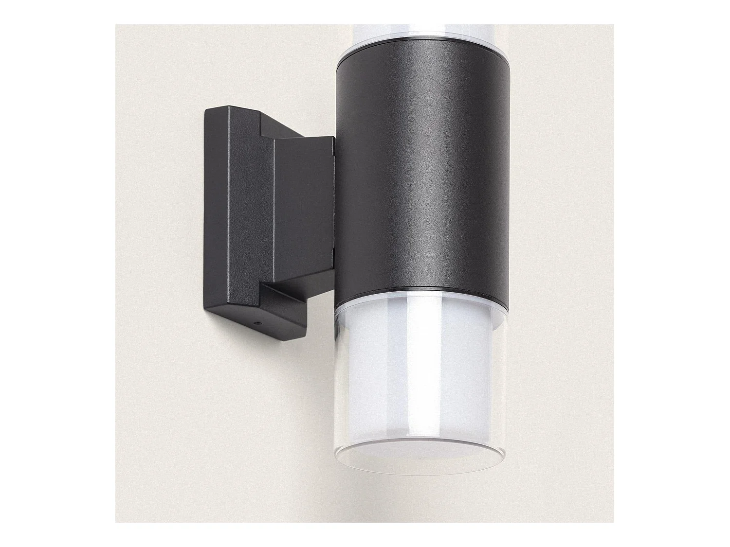 Applique Murale Extérieure Aluminium Docker Noir