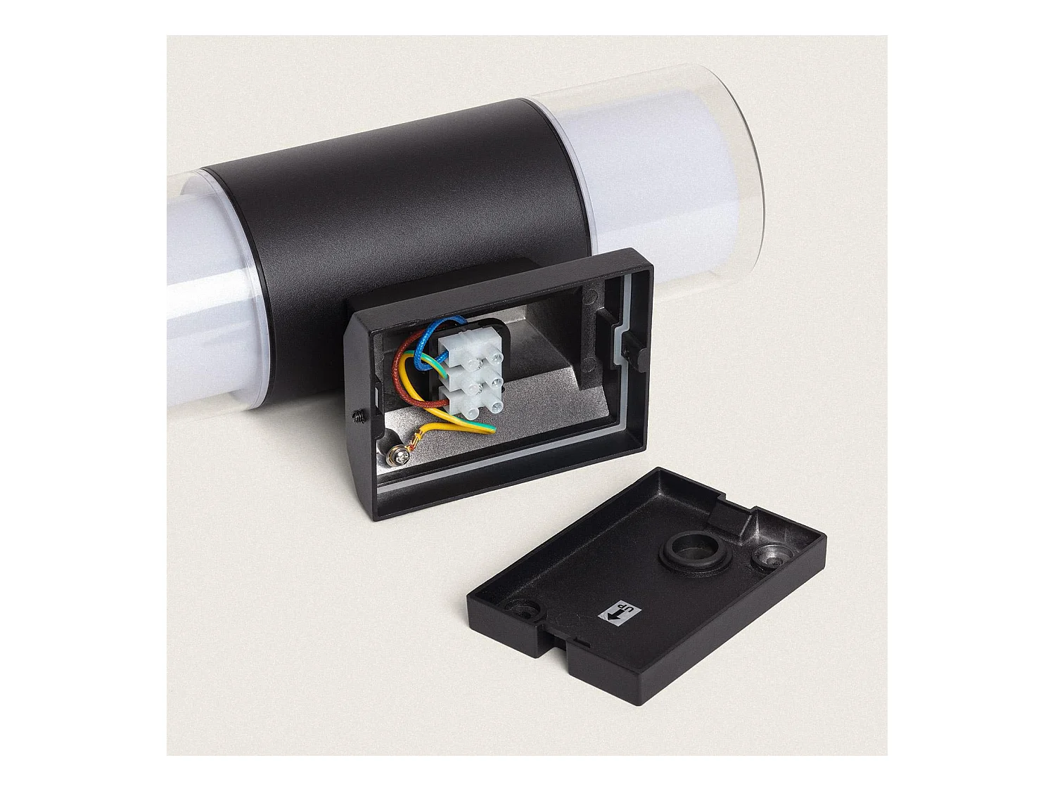 Applique Murale Extérieure Aluminium Docker Noir