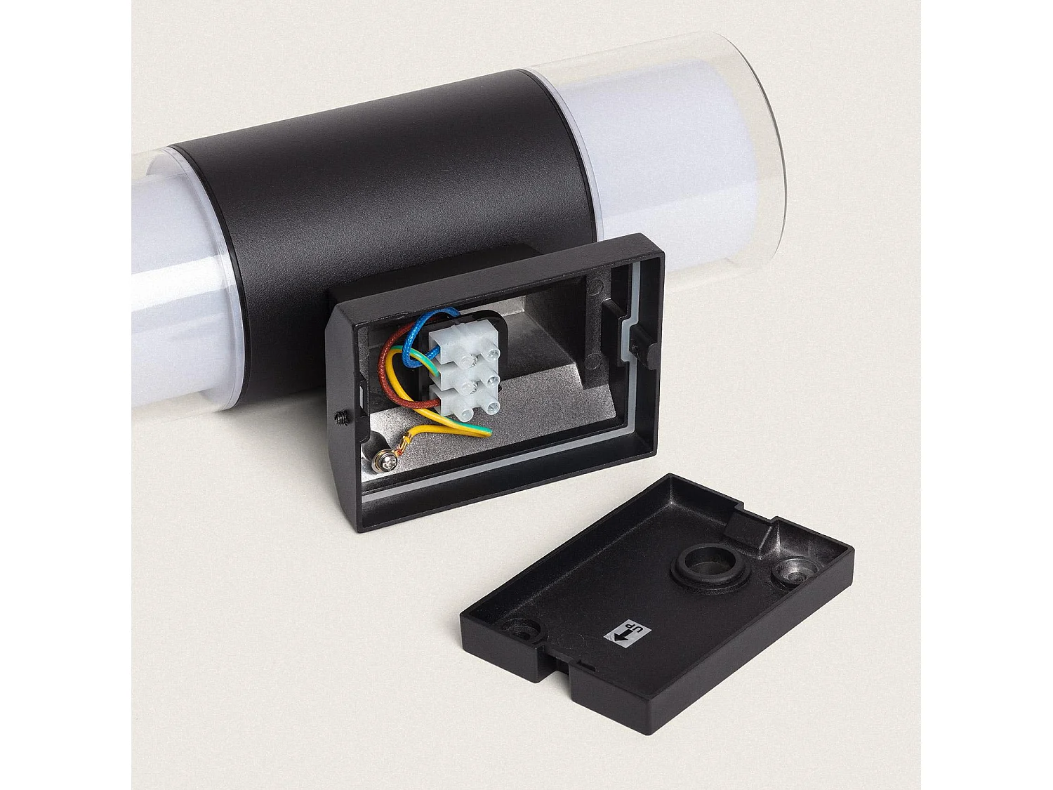 Applique Murale Extérieure Aluminium Docker Noir