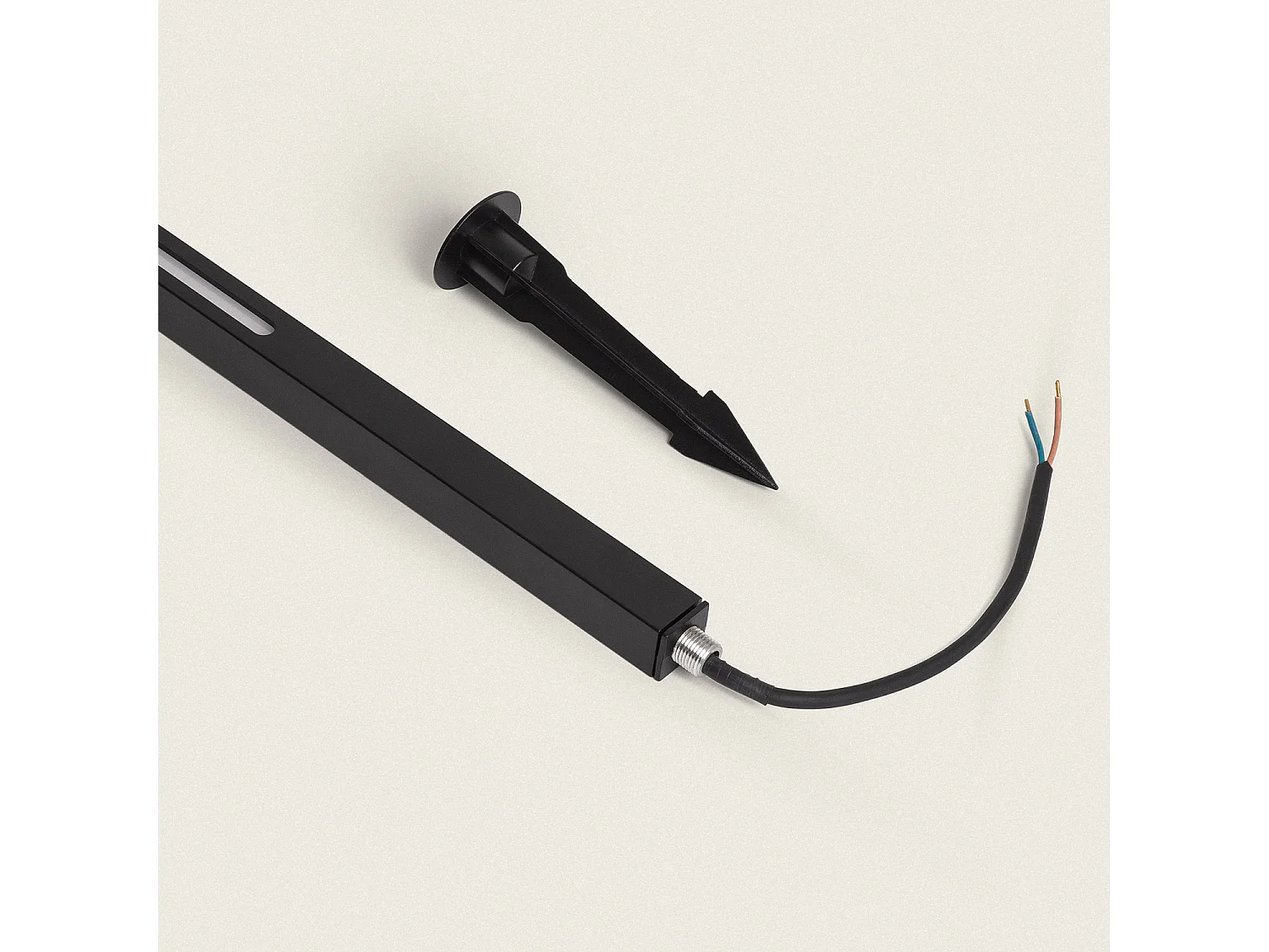 Baliza Exterior LED 12-24W 80-160 cm con Pincho Calax 1600 mm