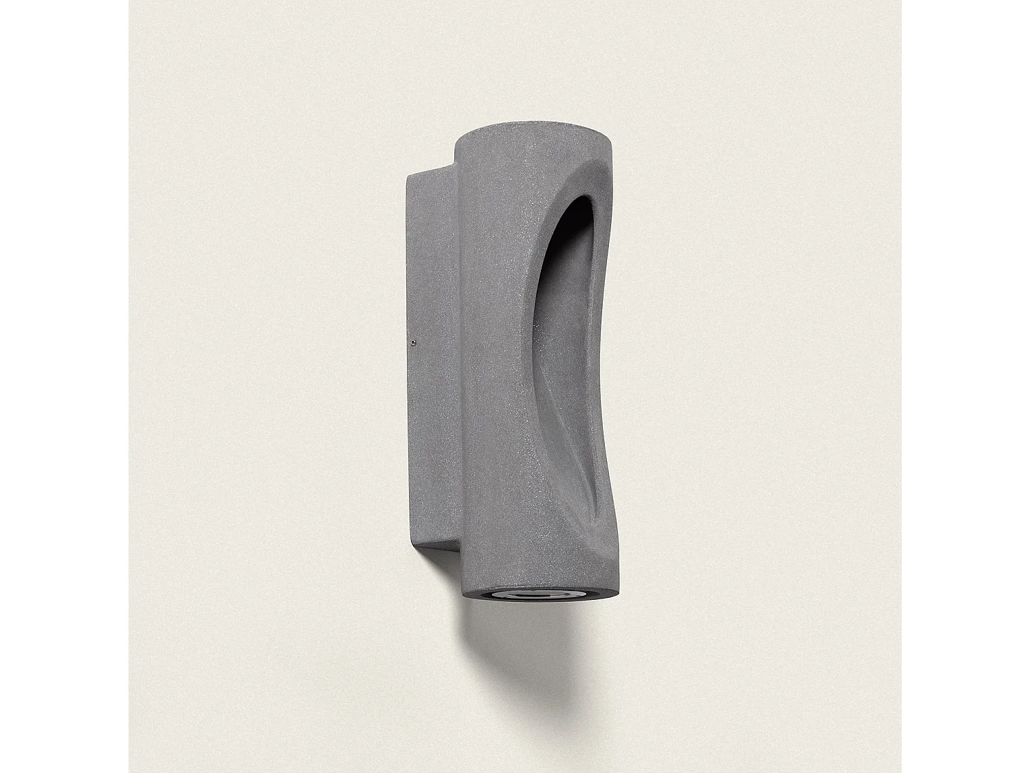 Applique da Parete per Esterni LED Regolabile 12W Cemento Large Brinvo Grigio Pietra