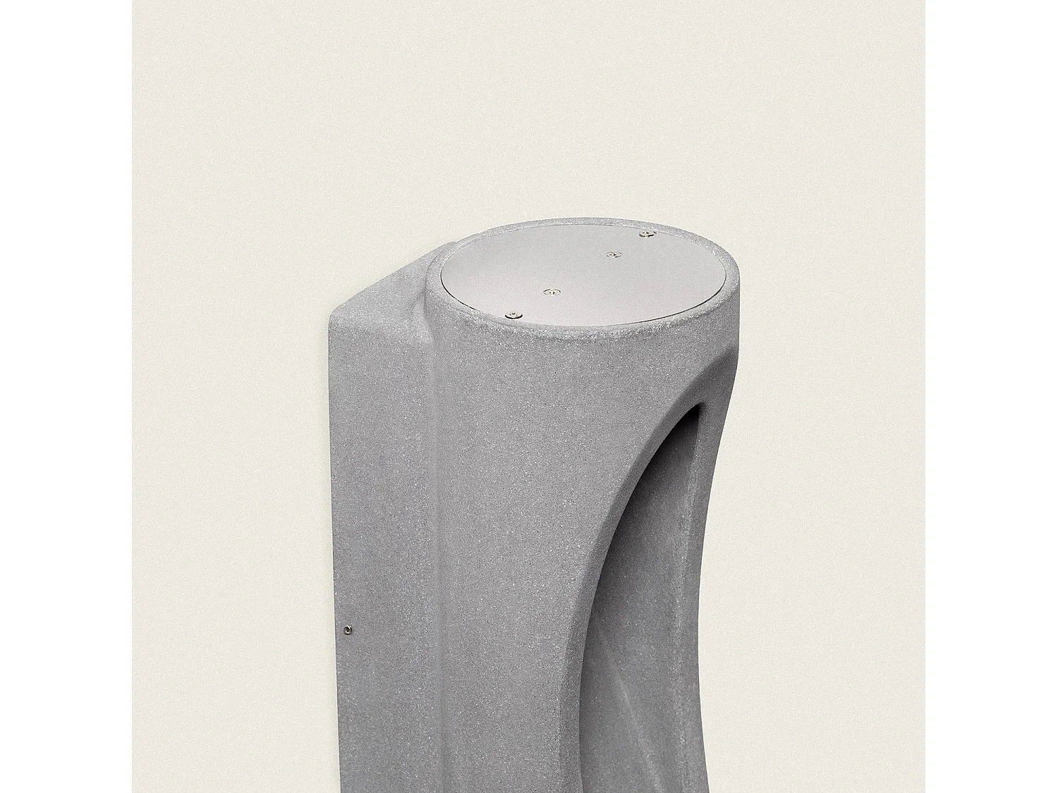 Applique da Parete per Esterni LED Regolabile 12W Cemento Large Brinvo Grigio Pietra