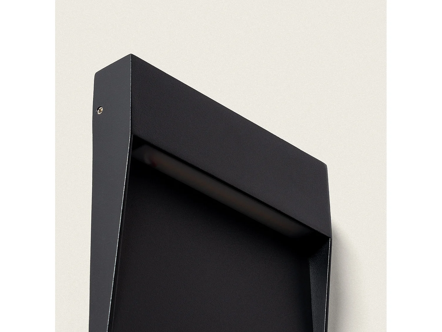 Applique Murale Extérieure LED 6.5W CCT Sélectionnable Seleccionable en Saillie Carrée Jade Noir