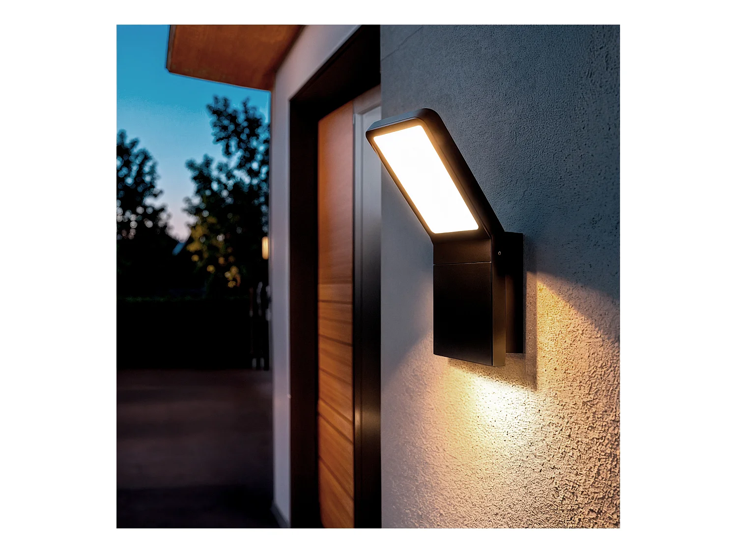 Aplique de Pared Exterior LED 9.5W Aluminio Legacy Negro