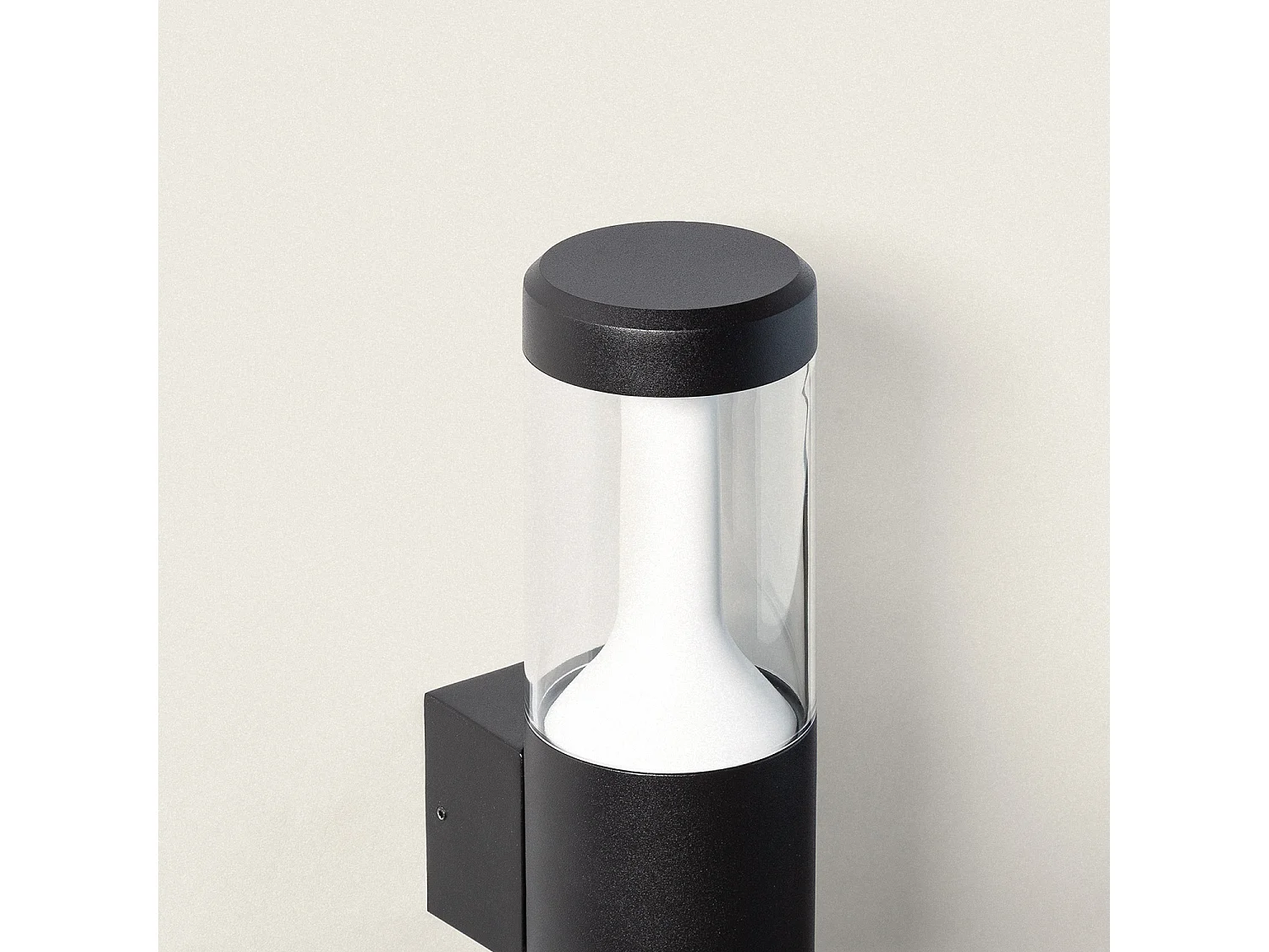 Aplique de Pared Exterior LED 10W Iluminación Mikaro Negro Negro Mate