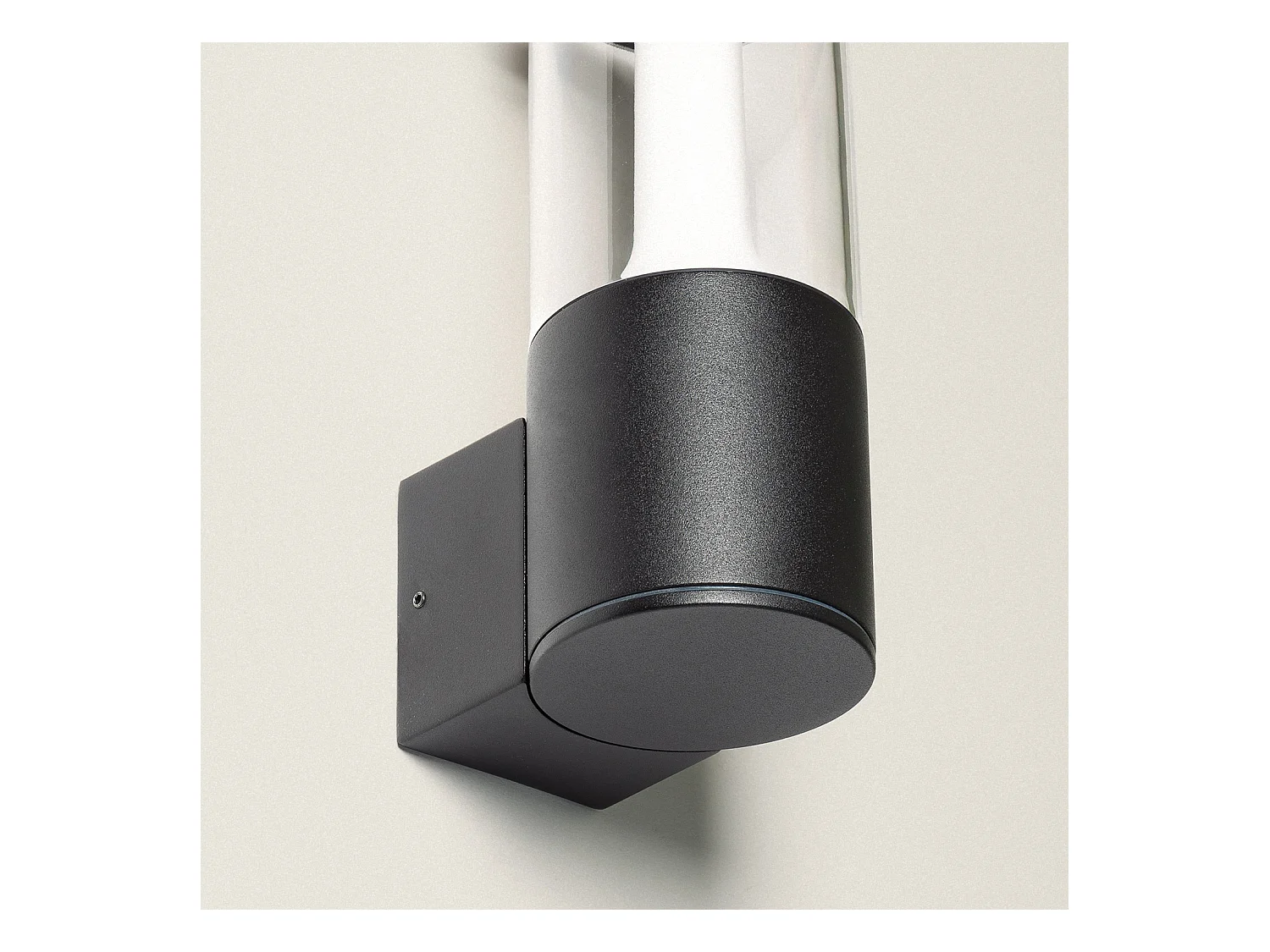Aplique de Pared Exterior LED 10W Iluminación Mikaro Negro Negro Mate