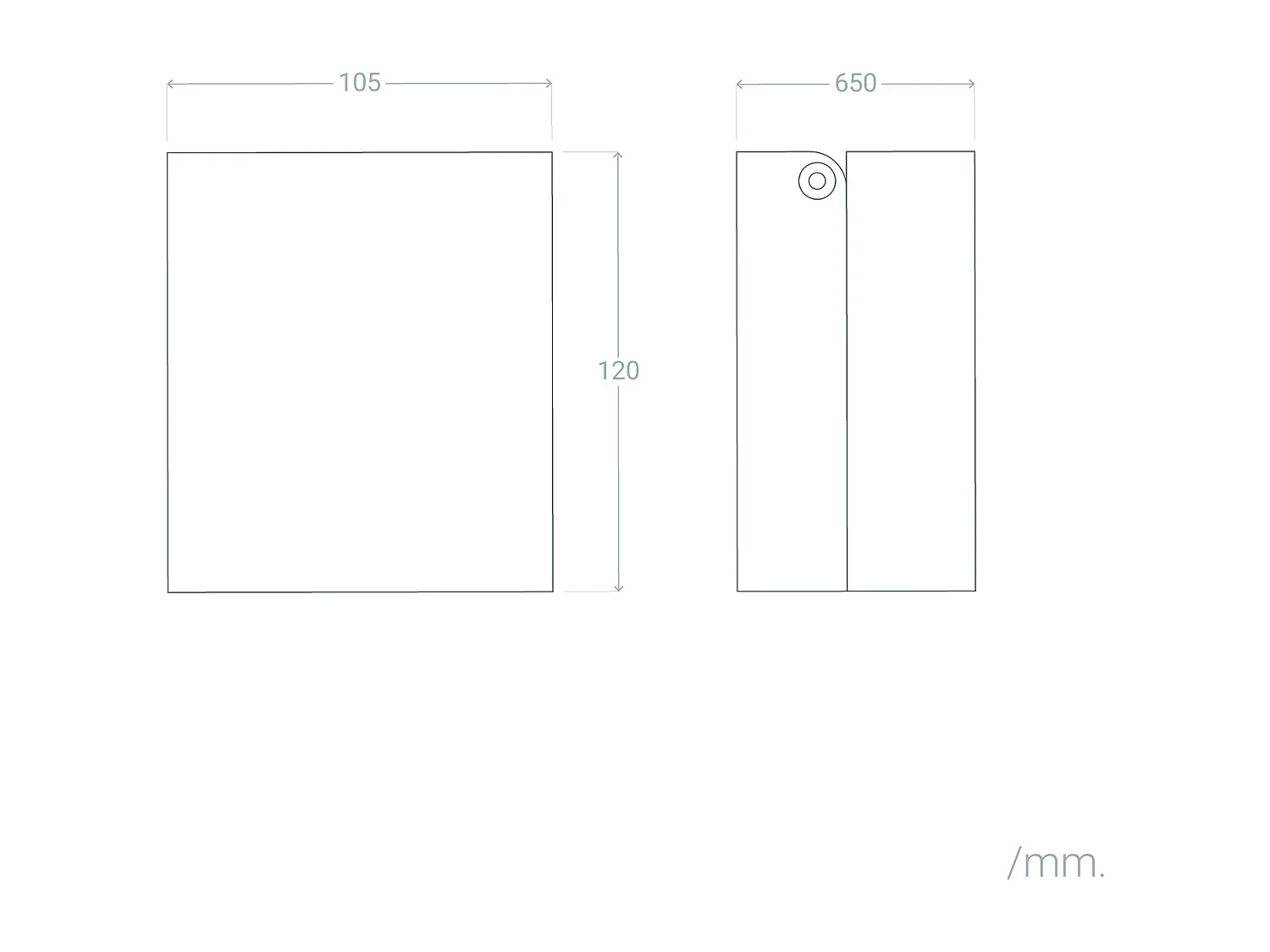 Applique da Parete per Esterni LED 6W Alluminio Mully Nero