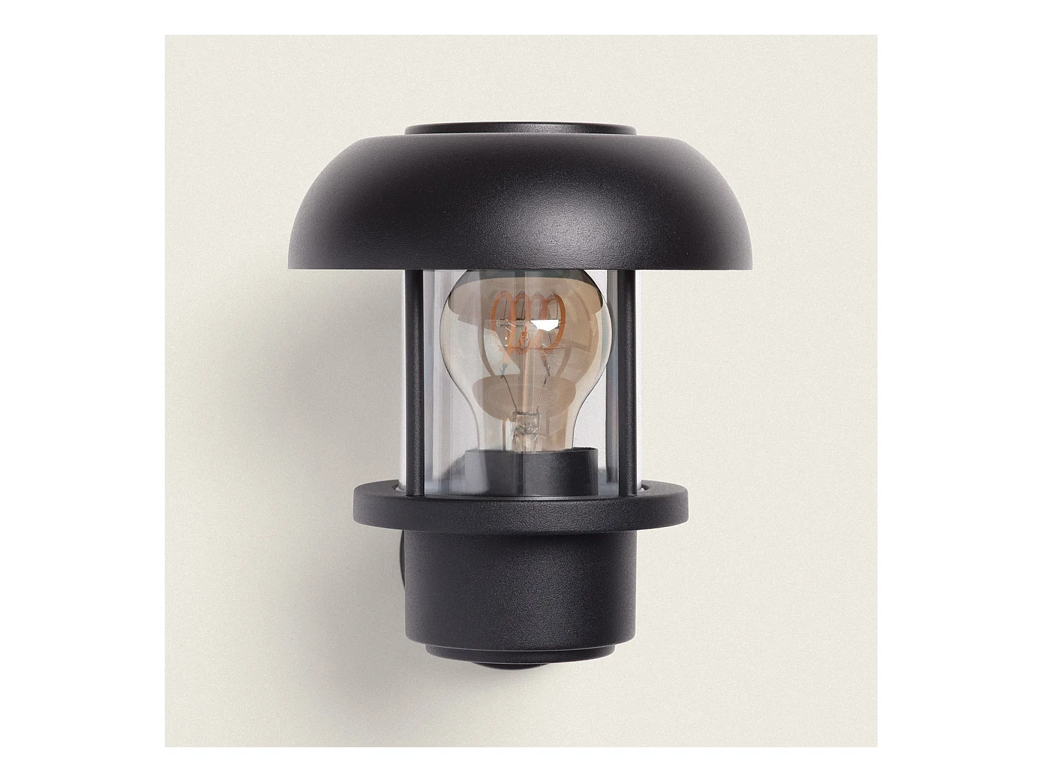 Applique da Parete per Esterni Alluminio Graham  Nero