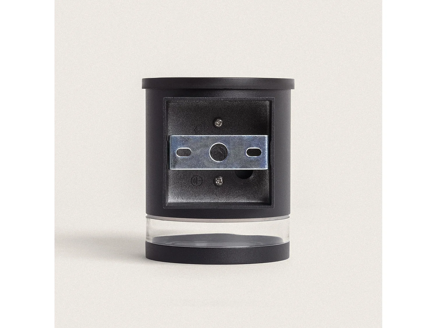 Applique Murale Extérieure Solaire LED Aluminium avec Détecteur de Mouvement Mini Draco Noir