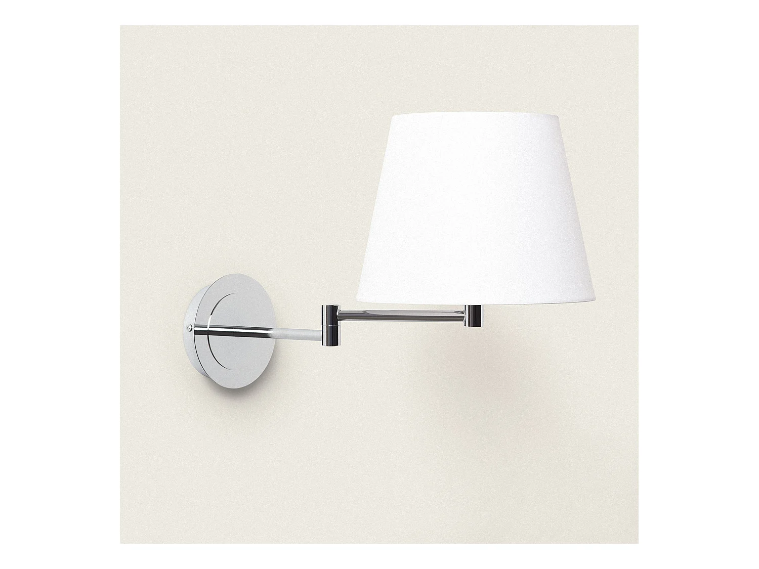 Lampada da Parete Metallo Snodabile Kanpi Conne Nero