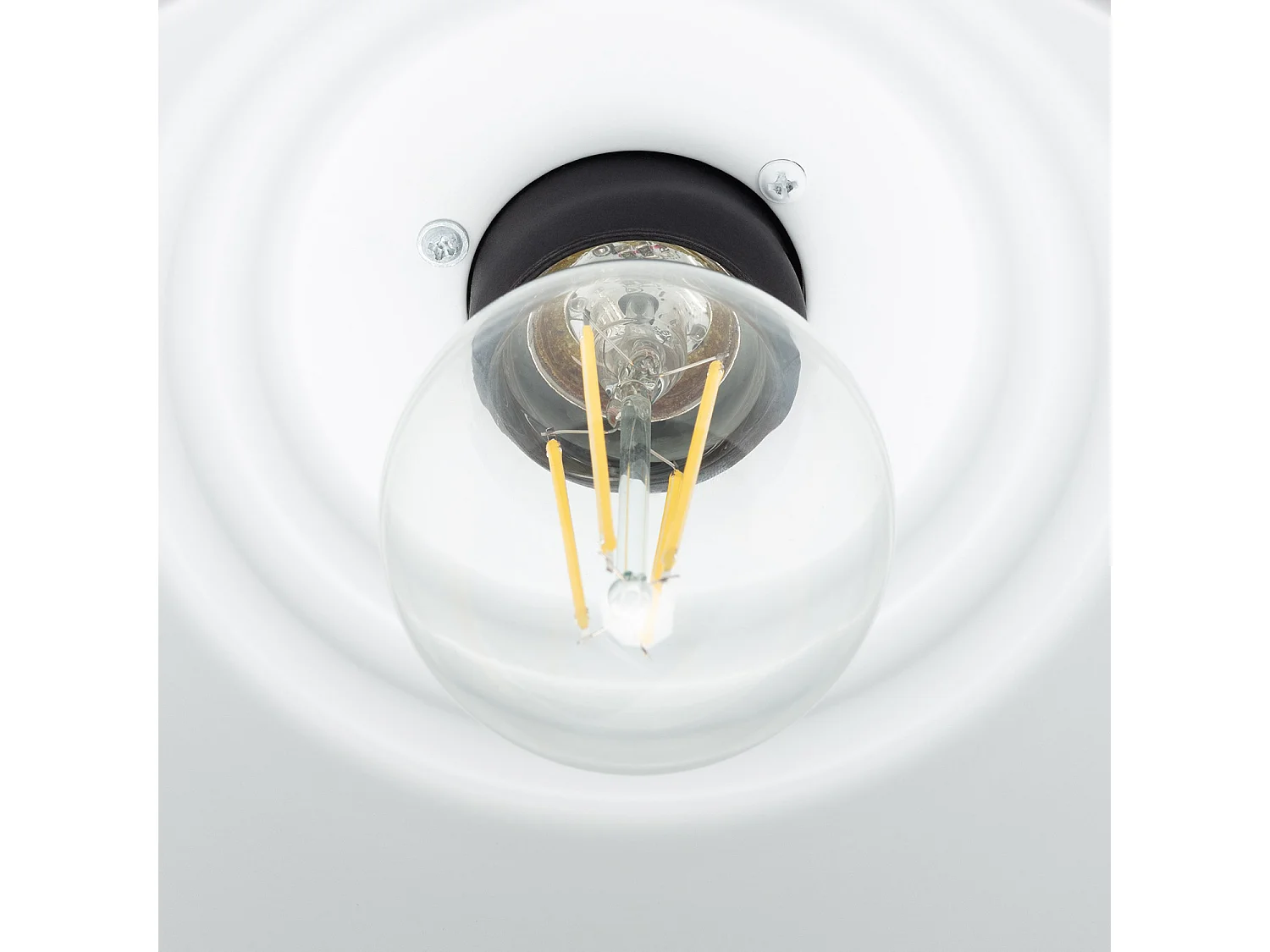 Lampada da Parete Bagno Metallo 2 Faretti Birzay Bianco