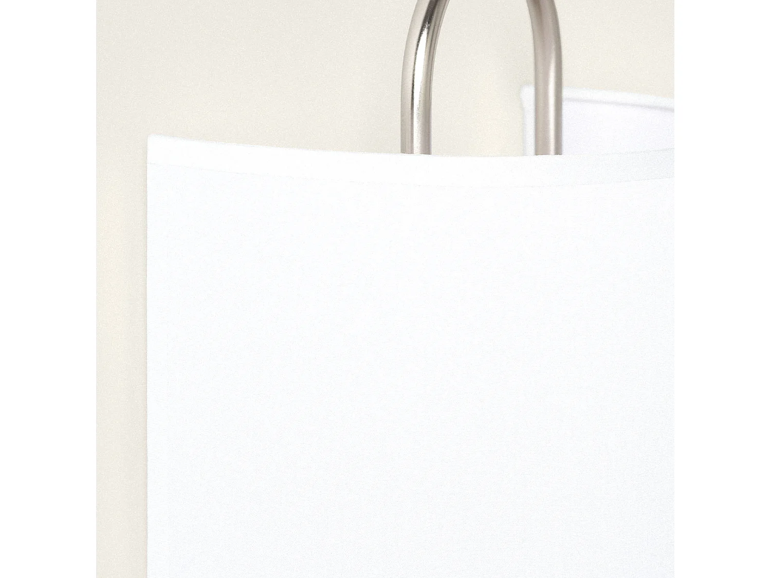 Applique Murale Métal et Tissu Duque Blanc