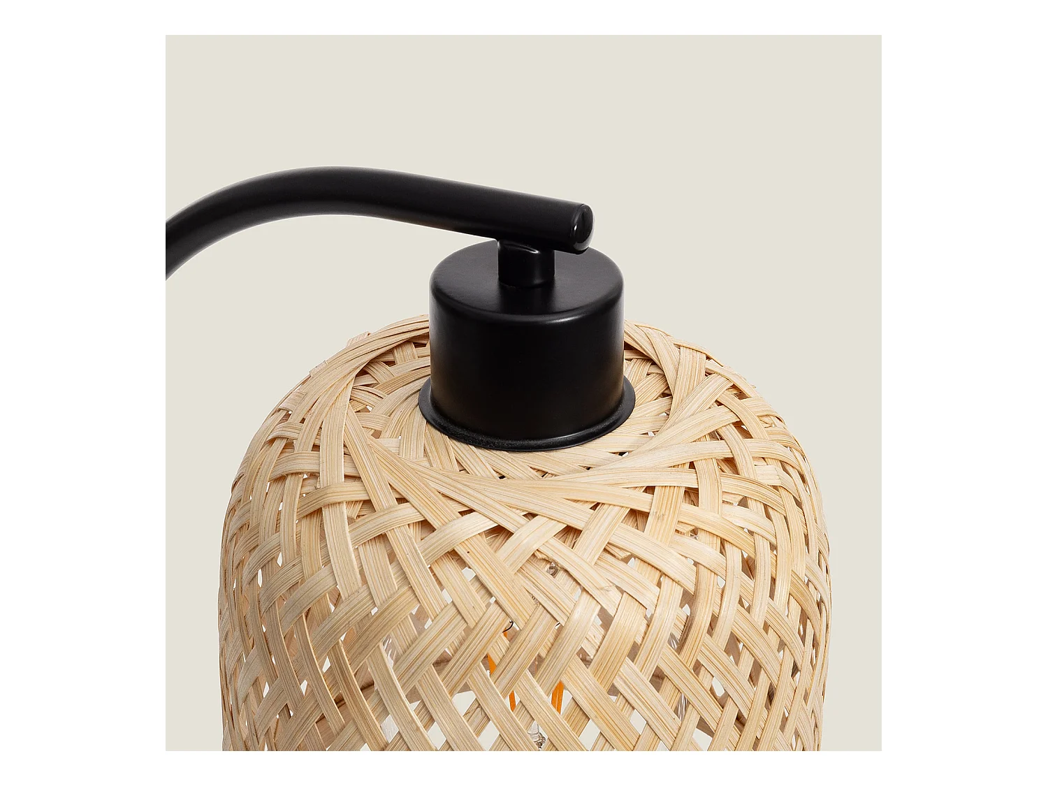 Lampada da Tavolo Bambù Adola Naturale