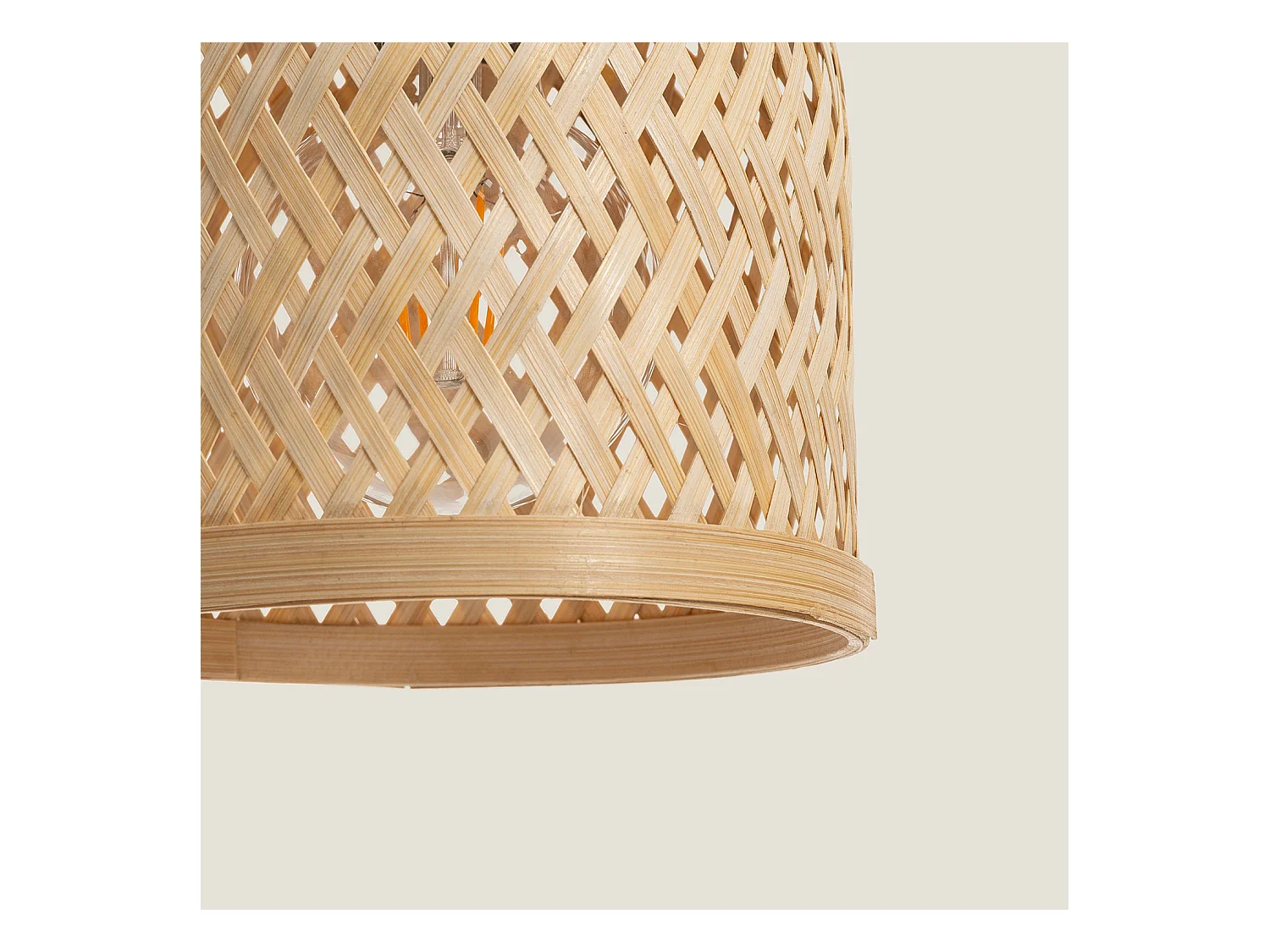 Lampada da Tavolo Bambù Adola Naturale