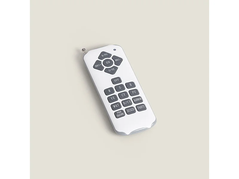 Mando RF para Focos de Piscina RGB Gris