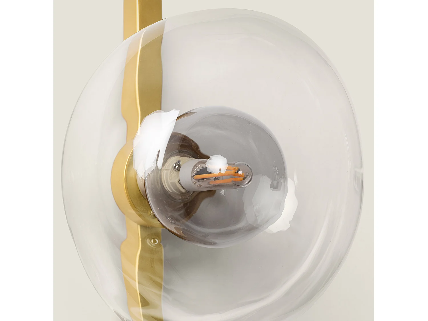 Applique aluminium Hassi Gris