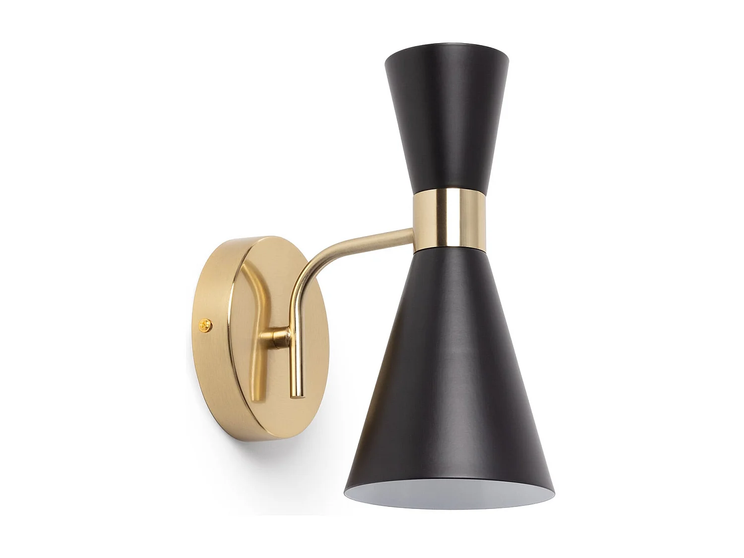 Lámpara de Pared Metal Jigger Negro