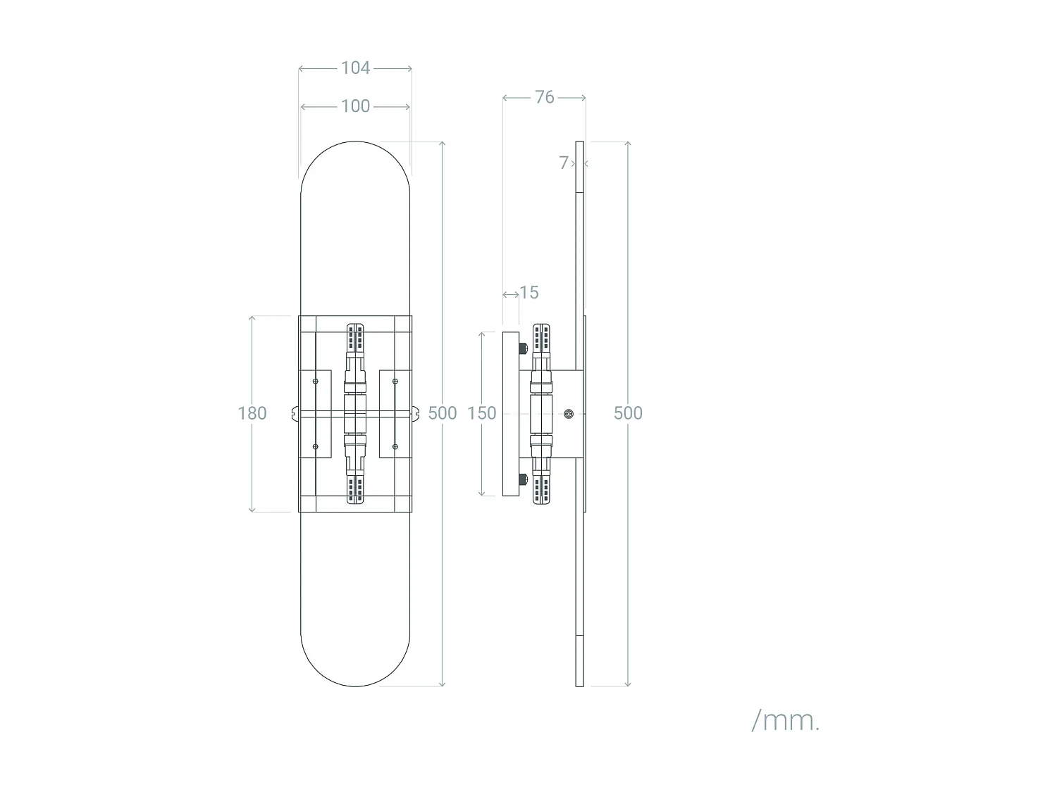 Lampe Murale Métal et Marbre Nandra Doré
