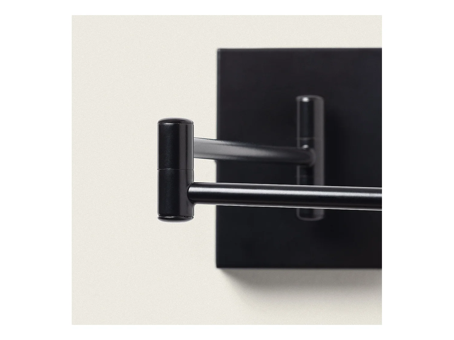 Lampe Murale Articulée Métal Wonden Conne Noir