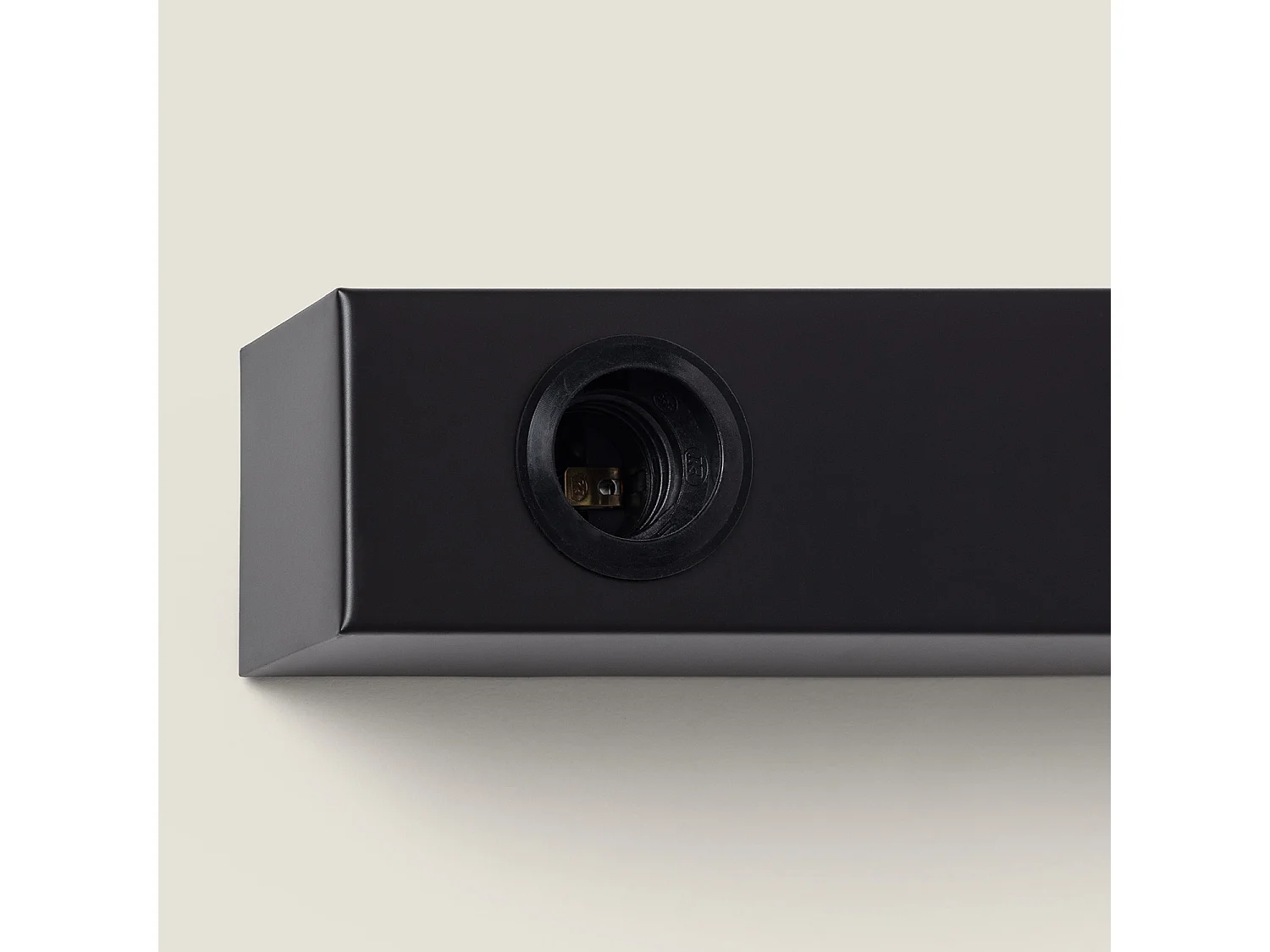 Lampada da Parete Bagno Metallo 4 Faretti Aizkra Nero