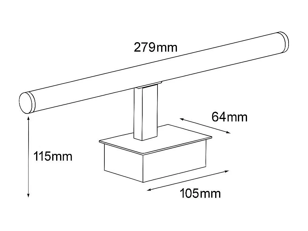 Applique LED pour Cadres Slimlight 1,7W  Laiton