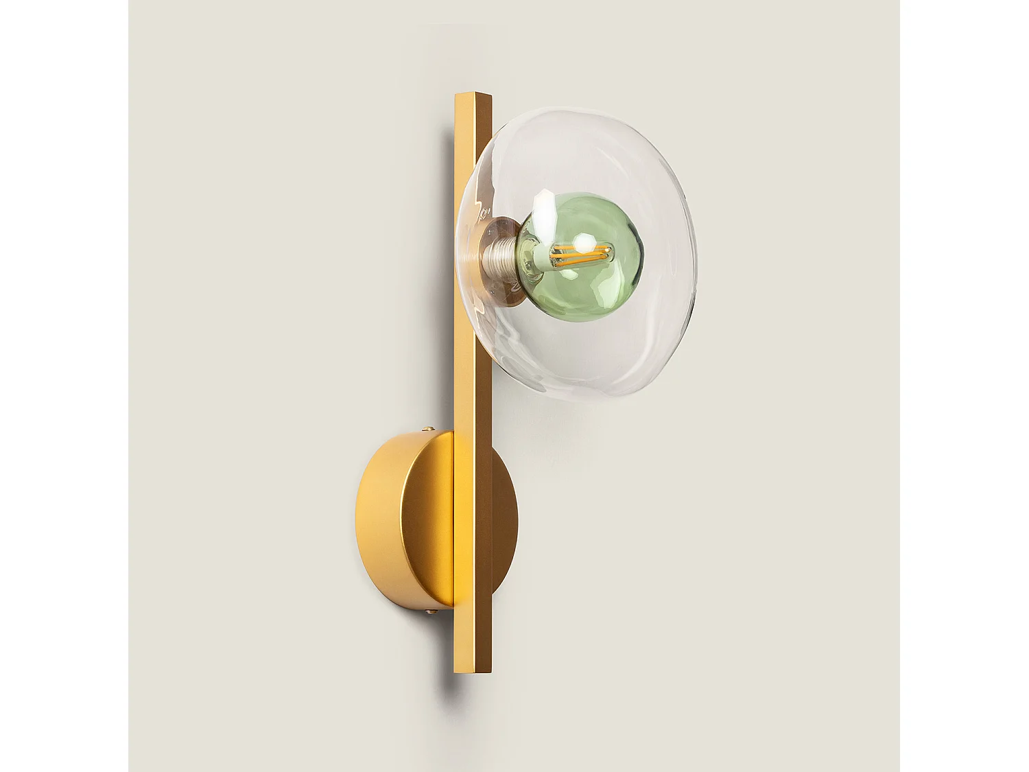 Applique aluminium Hassi Vert