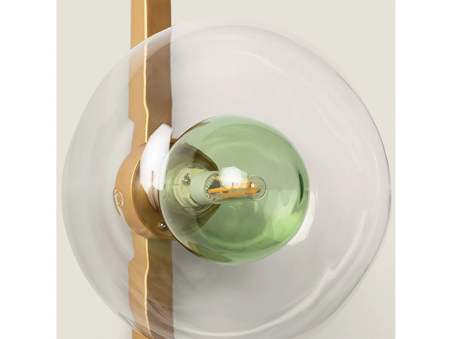 Applique aluminium Hassi Vert