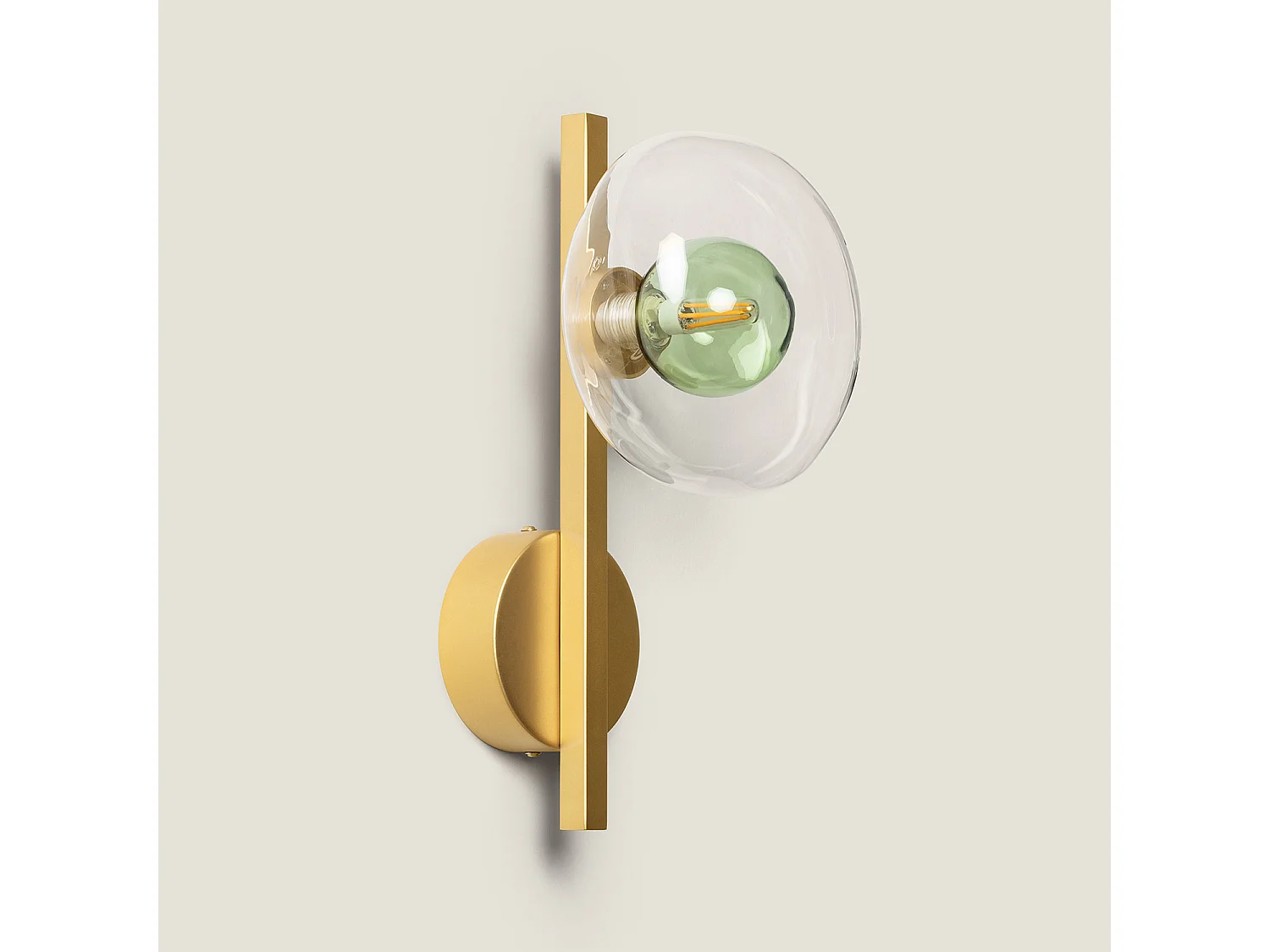 Applique aluminium Hassi Vert