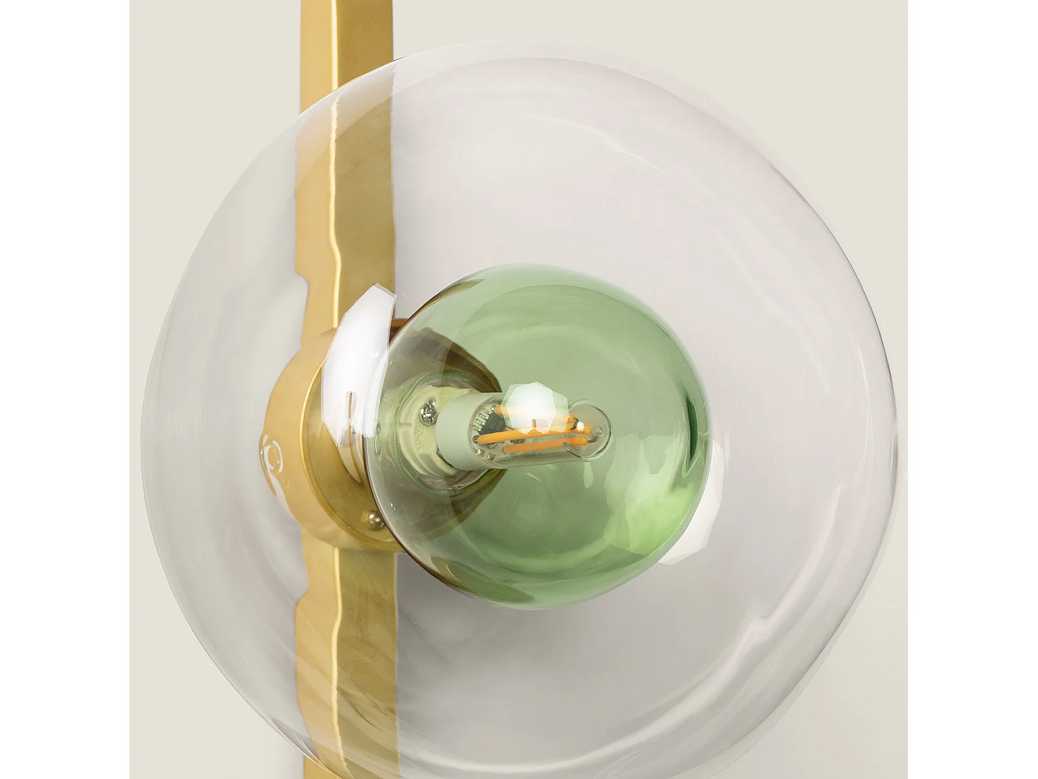 Applique aluminium Hassi Vert