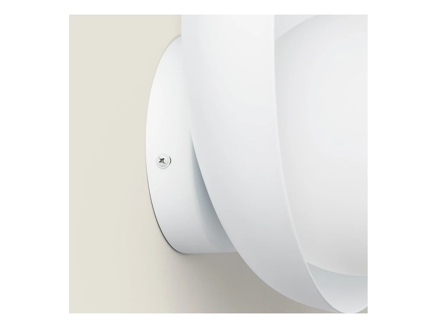 Lampada da Parete Metallo e Vetro Bera Bianco