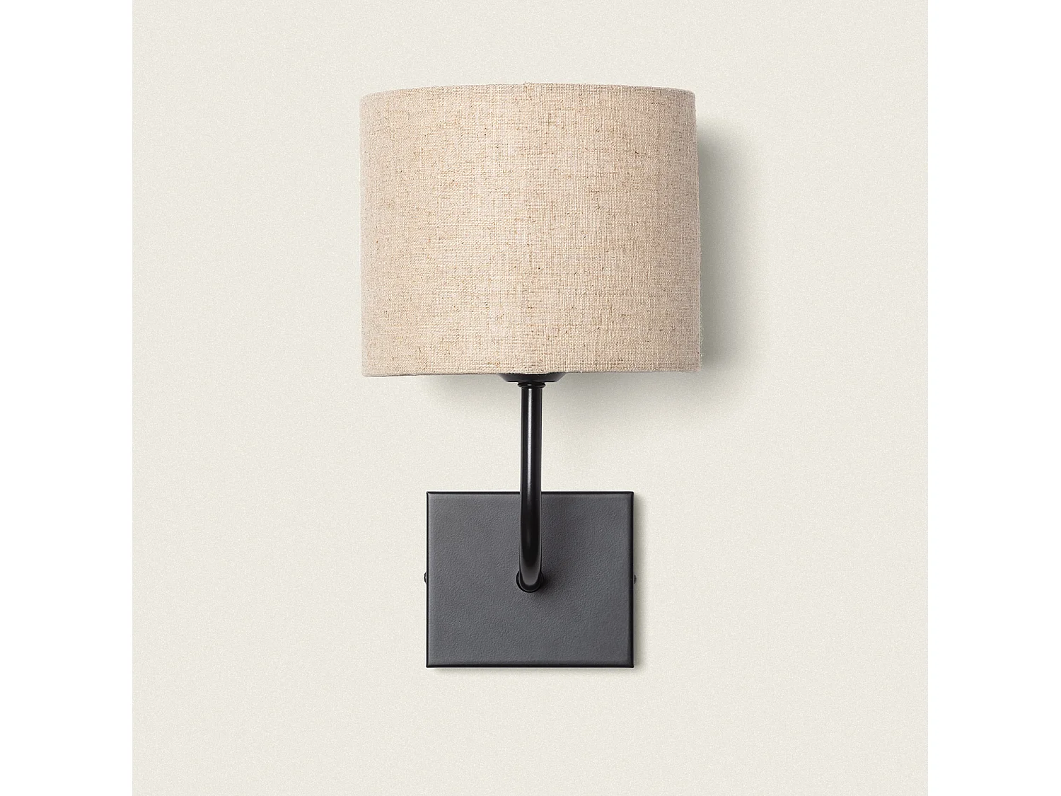 Lampe Murale Métal Wollen Beige